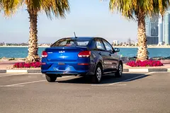 Rent a 2024 Kia Pegas in Al Garhoud — Book by WhatsApp Today photo 2