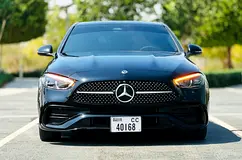2024 Mercedes-Benz C-Class for Rent in Dubai Marina (Black, Automatic, 5 Seater, ELITE MOTION) photo 2
