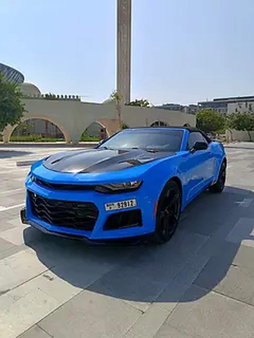 Chevrolet Camaro V6 convertible - 0 deposit available rental in Al Wasl, Dubai