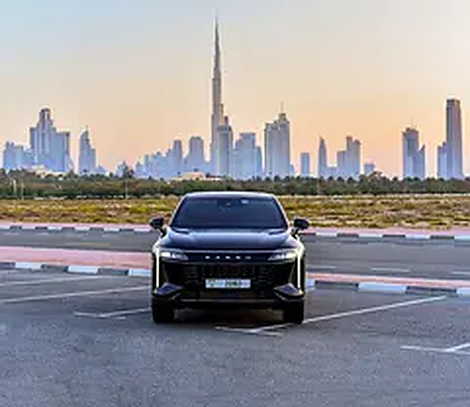 2024 Exeed RX for Rent in Al Garhoud photo 2