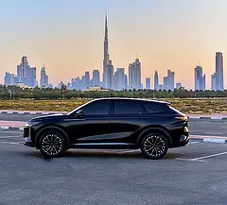2024 Exeed RX for Rent in Al Garhoud photo 3