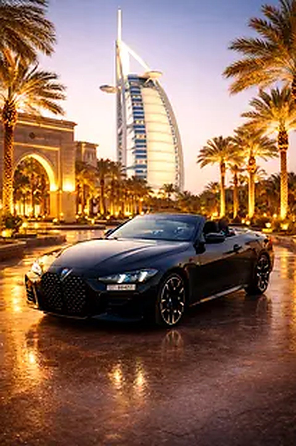 2025 BMW 4-Series for Rent in Sheikh Zayed Road (Black, Automatic, 4 Seater, X GO) rental in Sheikh Zayed Road, Dubai