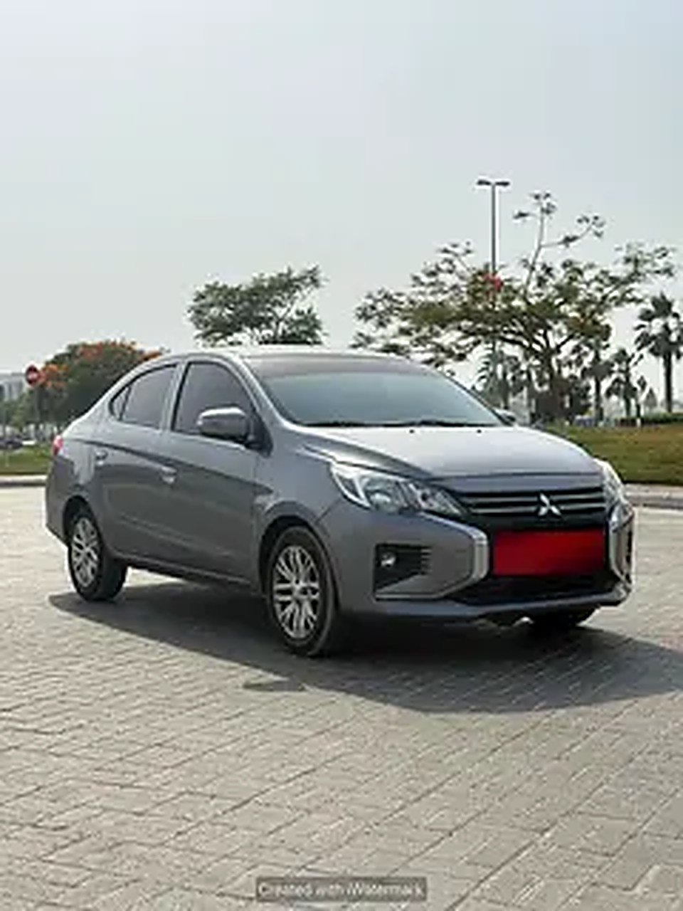 2022 Mitsubishi Attrage for Rent in Downtown Dubai photo 2