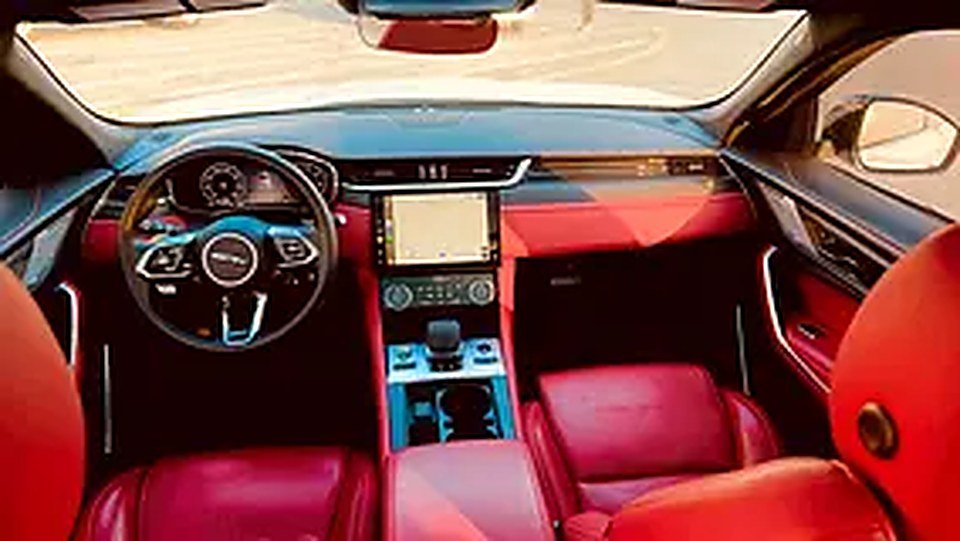 2024 Jaguar F-Pace for Rent in Oud Metha photo 5