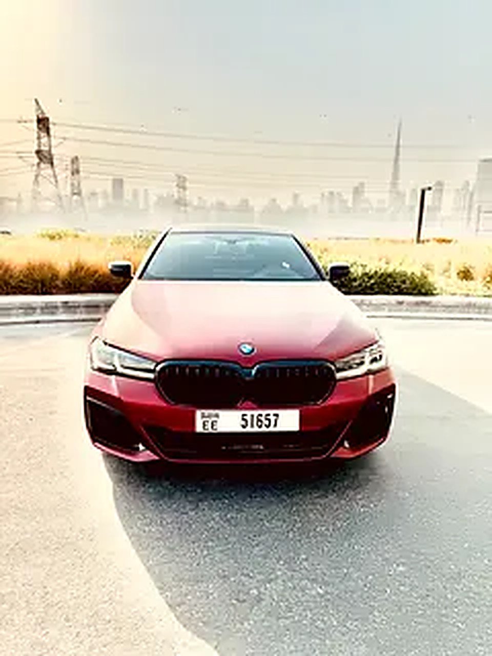 2023 BMW 5-Series for Rent in Oud Metha photo 3