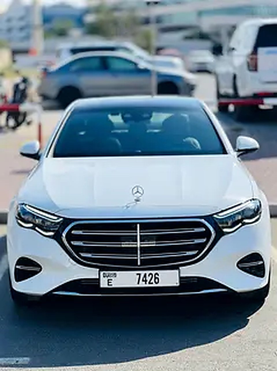 2024 Mercedes-Benz E-Class for Rent in Sheikh Zayed Road (White) rental in Sheikh Zayed Road, Dubai