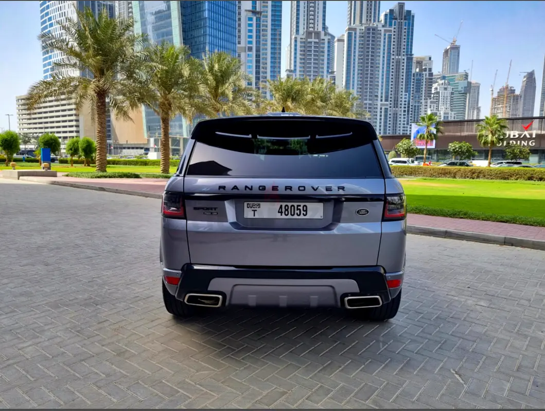 2020 Land Rover Range Rover Sport for Rent in Palm Jumeirah (Blue, Automatic, 5 Seater, AL QWA) photo 4