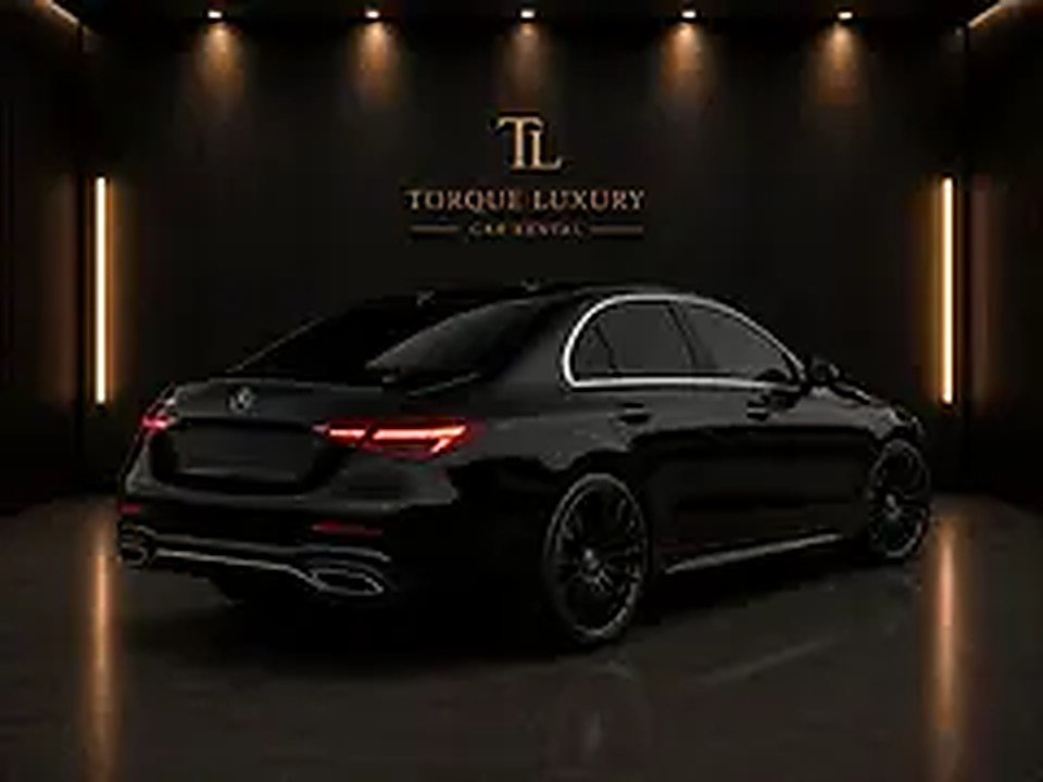 2024 Mercedes-Benz C-Class for Rent in Business Bay (Black) photo 3