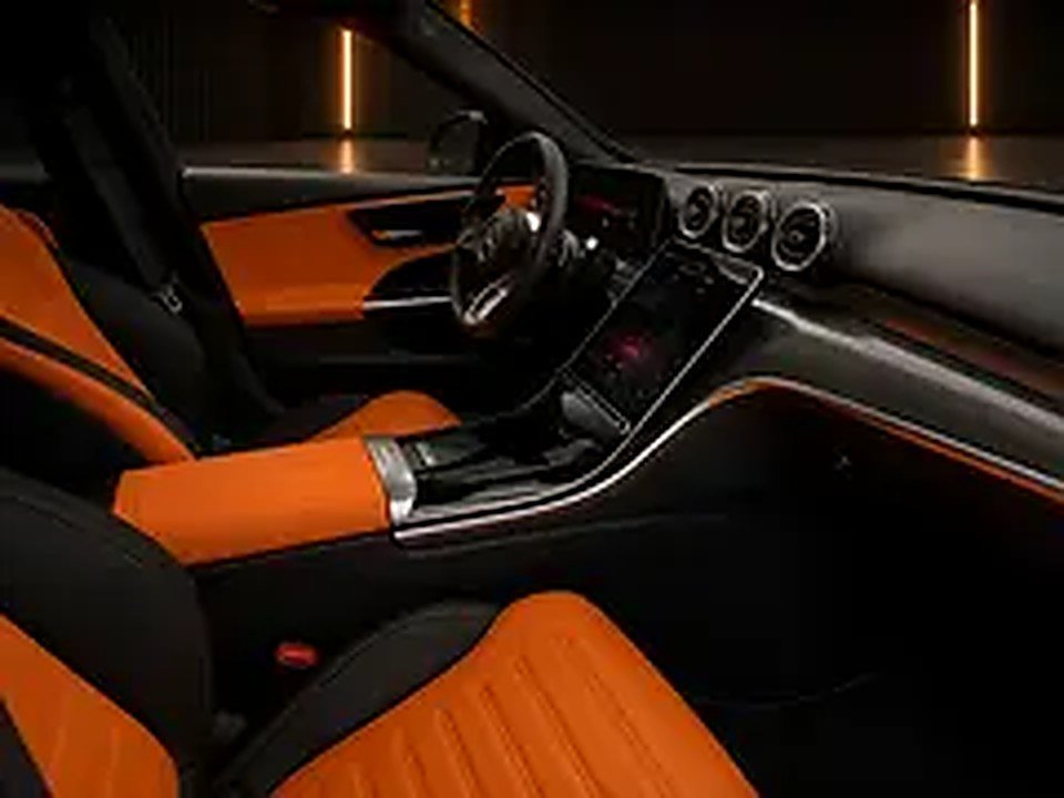 2024 Mercedes-Benz C-Class for Rent in Business Bay (Black) photo 5