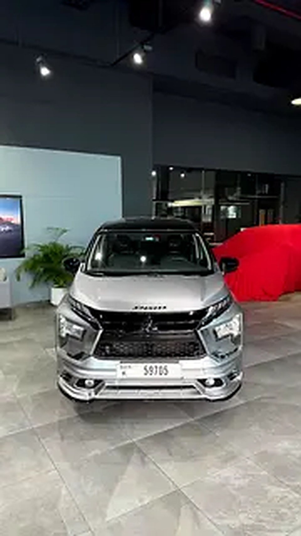 2025 Mitsubishi Xpander for Rent in Jumeirah Lake Towers (JLT) (Silver) rental in Jumeirah Lake Towers (JLT), Dubai