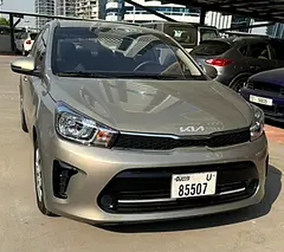 2024 Kia Pegas for Rent in Jumeirah Lake Towers (JLT) rental in Jumeirah Lake Towers (JLT), Dubai