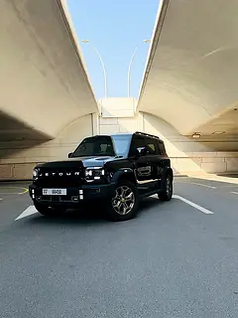 2025 Jetour T2 for Rent in Business Bay (Black, Automatic, 5 Seater, GT4 A) rental in Business Bay, Dubai