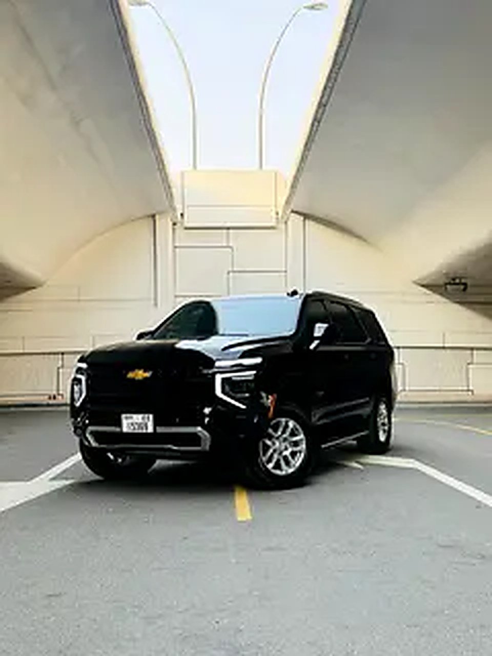 2025 Chevrolet Tahoe for Rent in Business Bay (Black) rental in Business Bay, Dubai