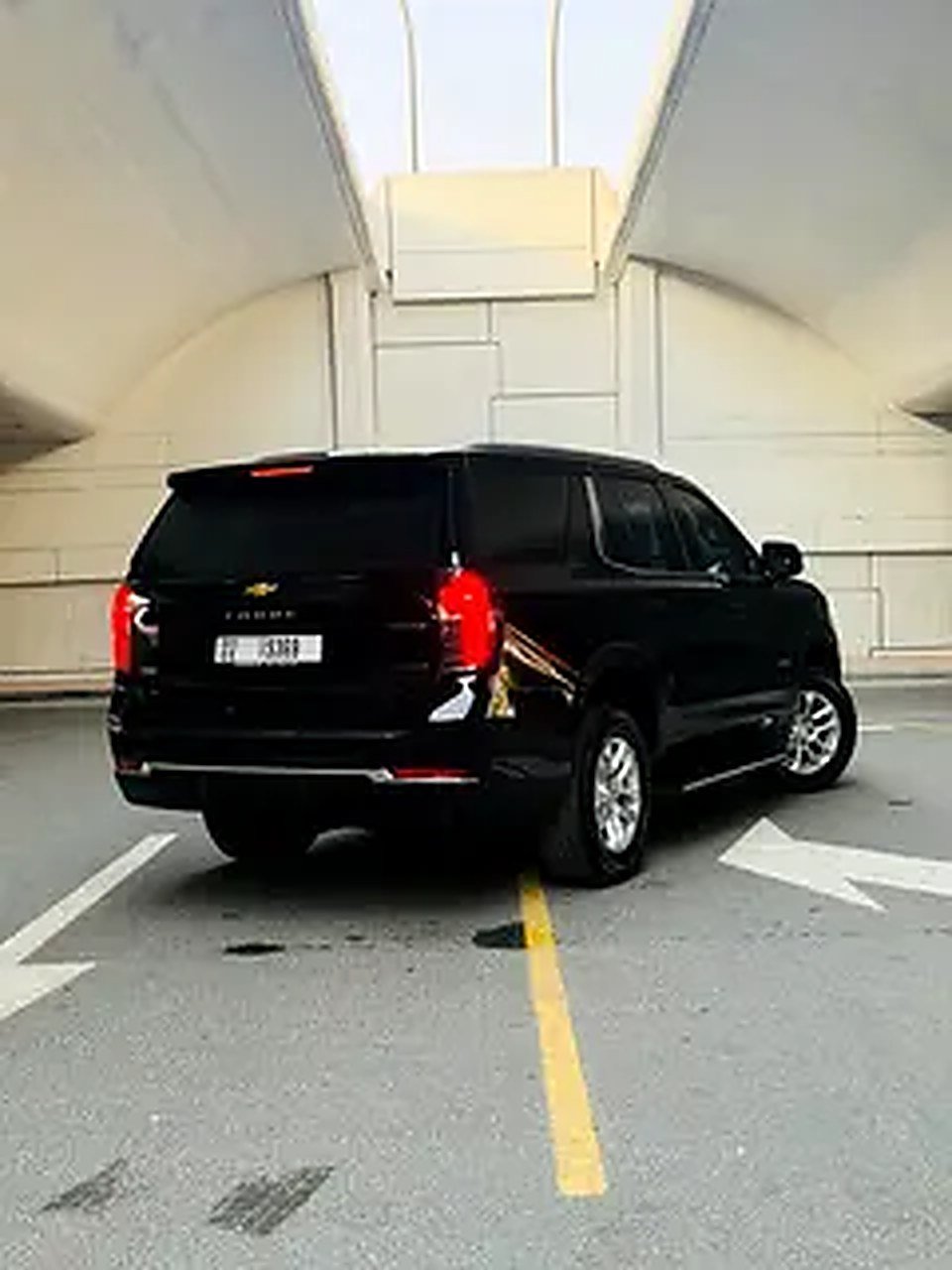 2025 Chevrolet Tahoe for Rent in Business Bay (Black) photo 3
