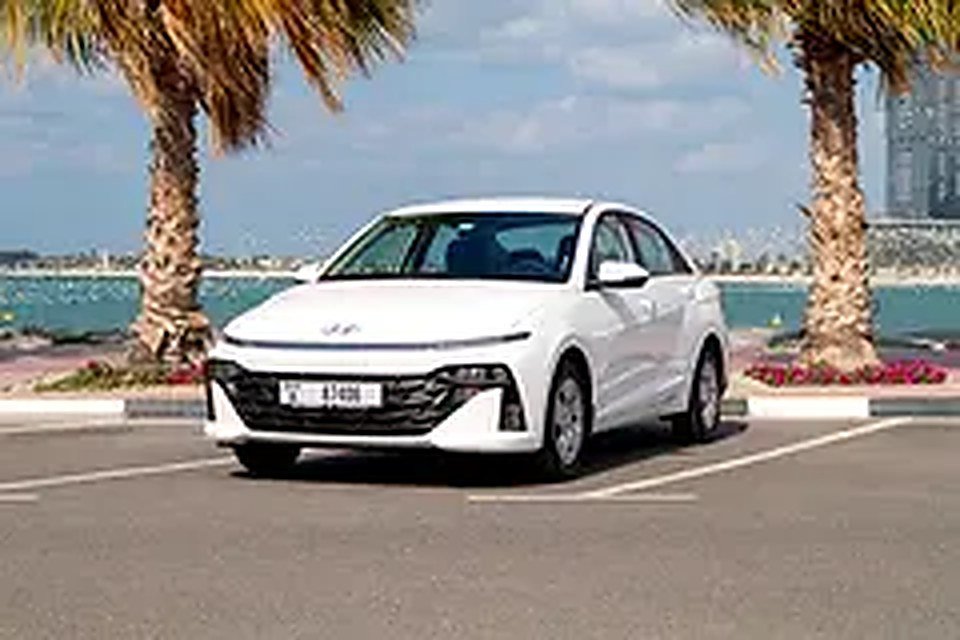 2026 Hyundai Accent for Rent in Al Garhoud rental in Al Garhoud, Dubai