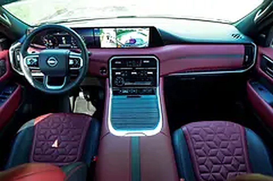 2025 Nissan Patrol for Rent in Al Garhoud (Black) photo 6