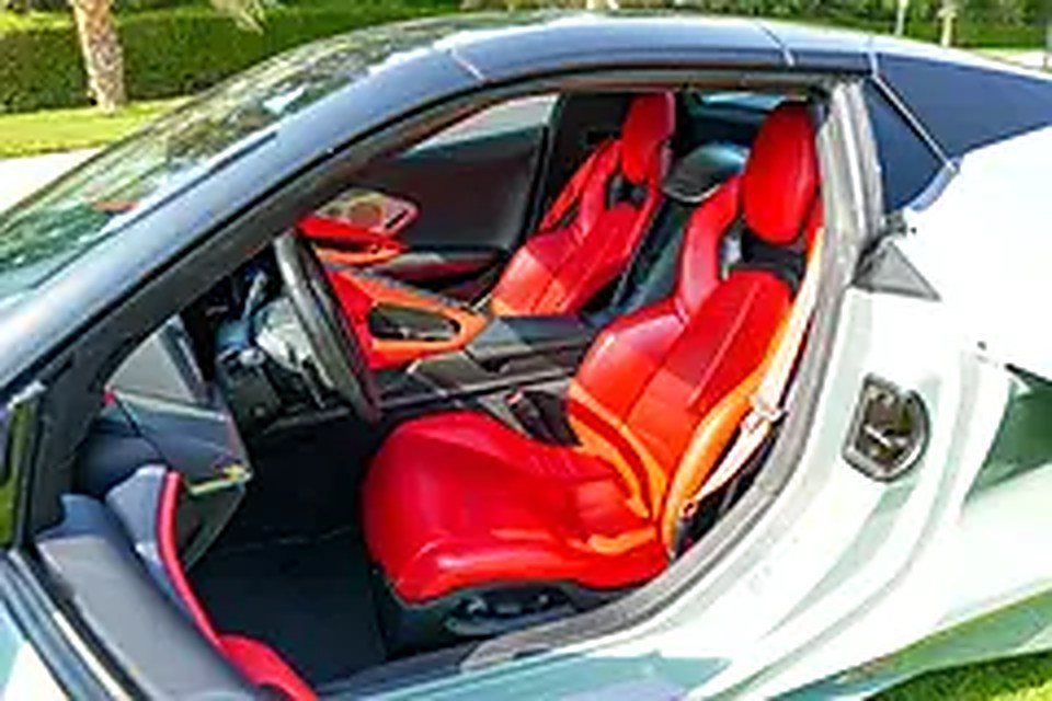 2024 Chevrolet Corvette for Rent in Al Garhoud (Green) photo 4