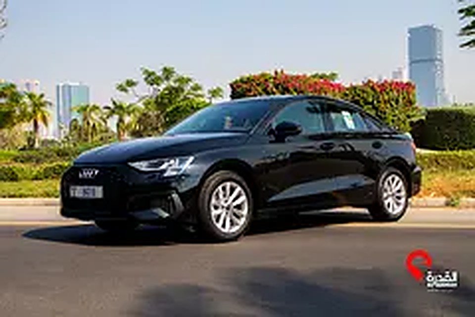 2024 Audi A3 for Rent in Al Garhoud (Black, Automatic, 5 Seater, Al Qudrah) photo 2