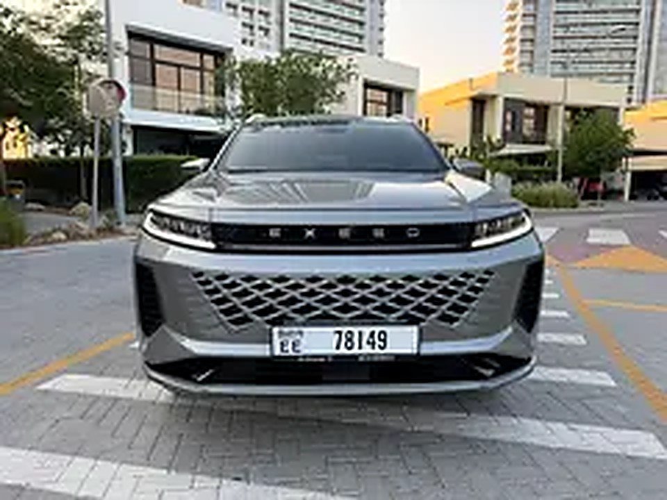 2026 Exeed LX for Rent in Al Quoz 4 (Grey) photo 2