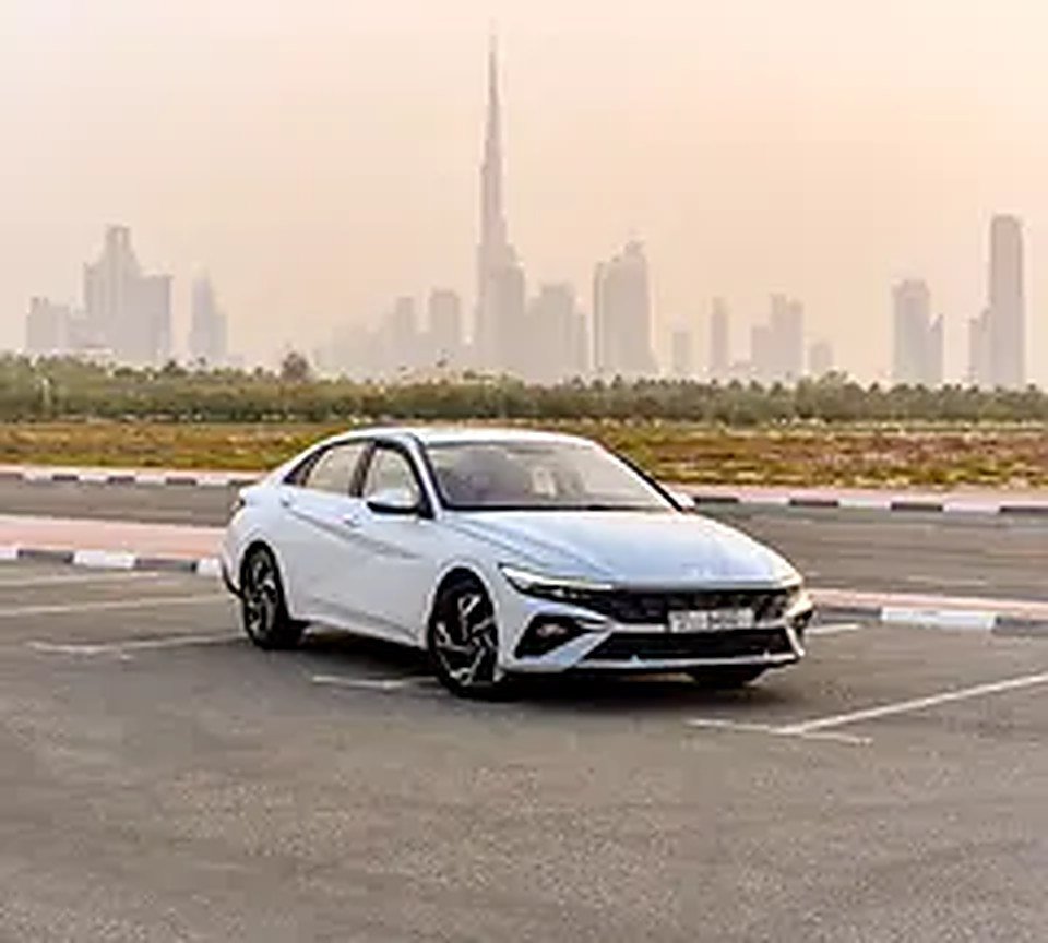 2024 Hyundai Elantra for Rent in Al Garhoud rental in Al Garhoud, Dubai
