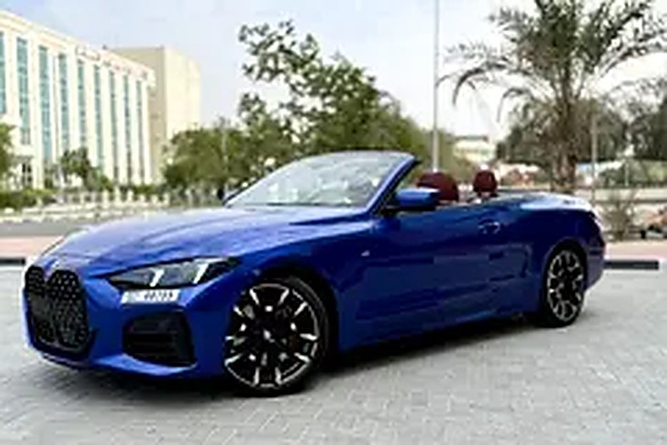 2025 BMW 4-Series for Rent in Al Garhoud (Grey) rental in Al Garhoud, Dubai