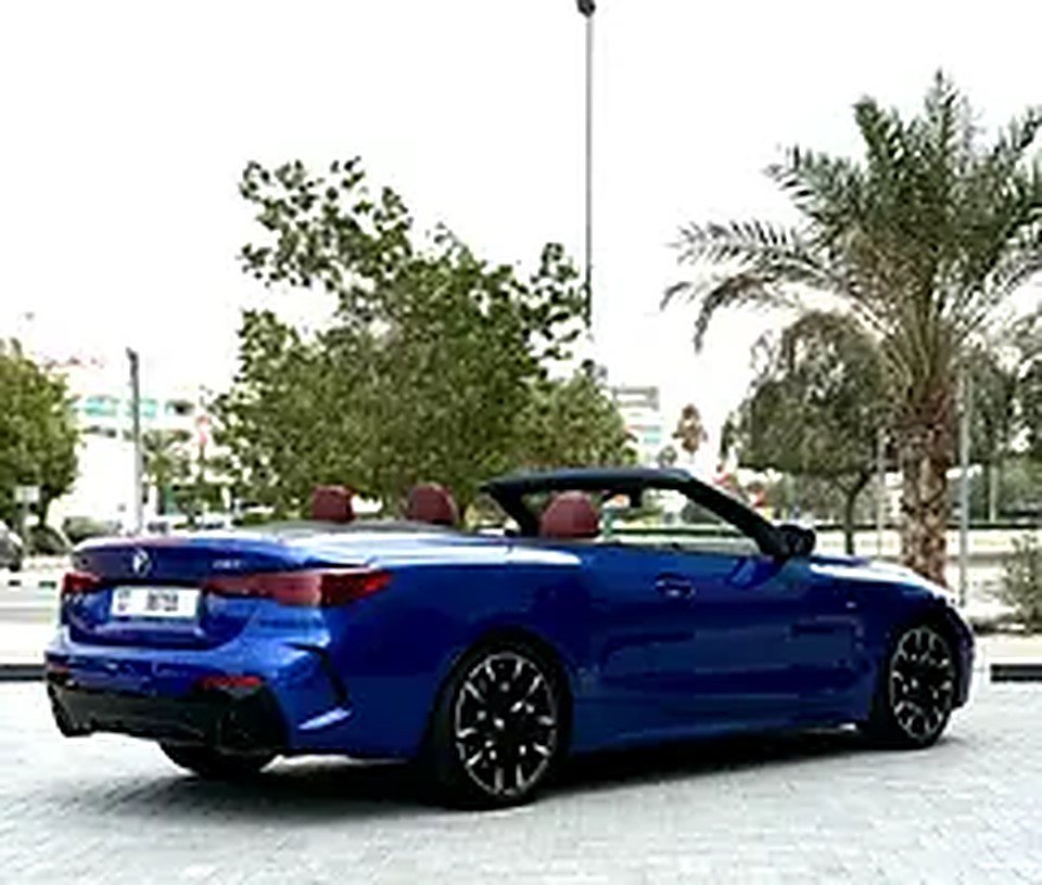 2025 BMW 4-Series for Rent in Al Garhoud (Grey) photo 2