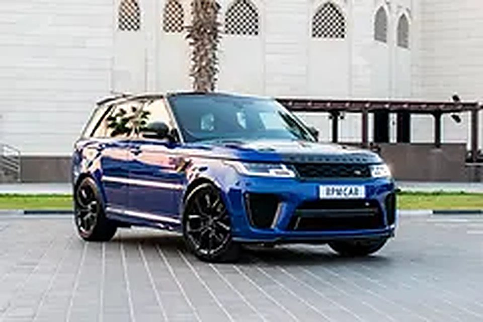 2022 Land Rover Range Rover Sport for Rent in Al Quoz 3 (Blue) rental in Al Quoz 3, Dubai
