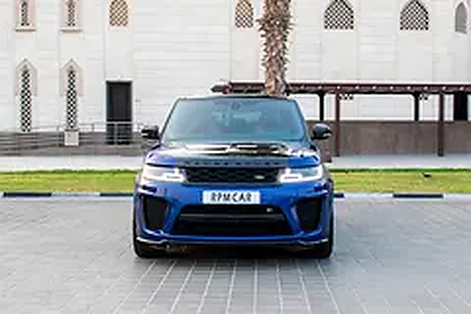 2022 Land Rover Range Rover Sport for Rent in Al Quoz 3 (Blue) photo 3