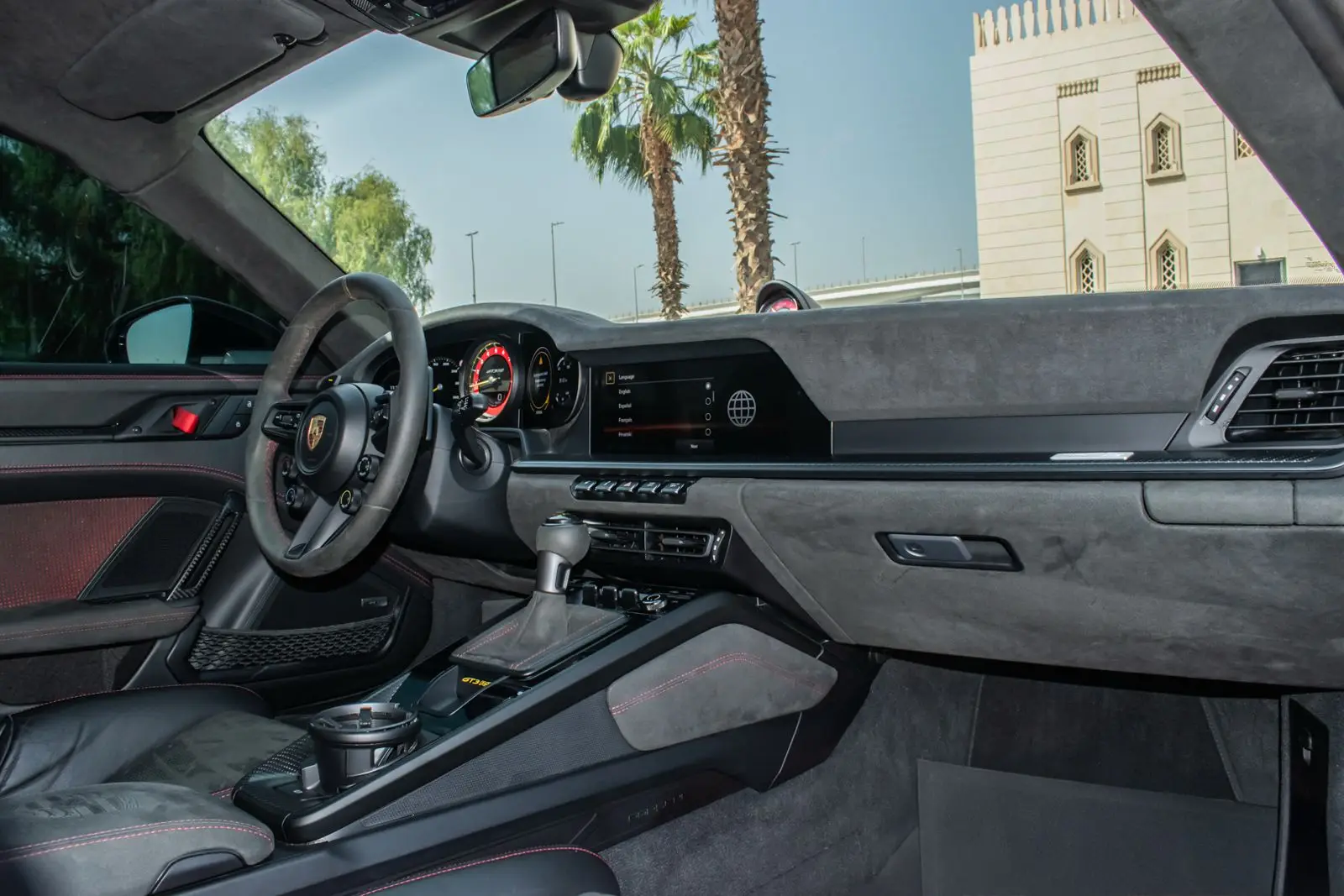 2023 Porsche 911 GT3 RS Grey Rental in Dubai photo 2