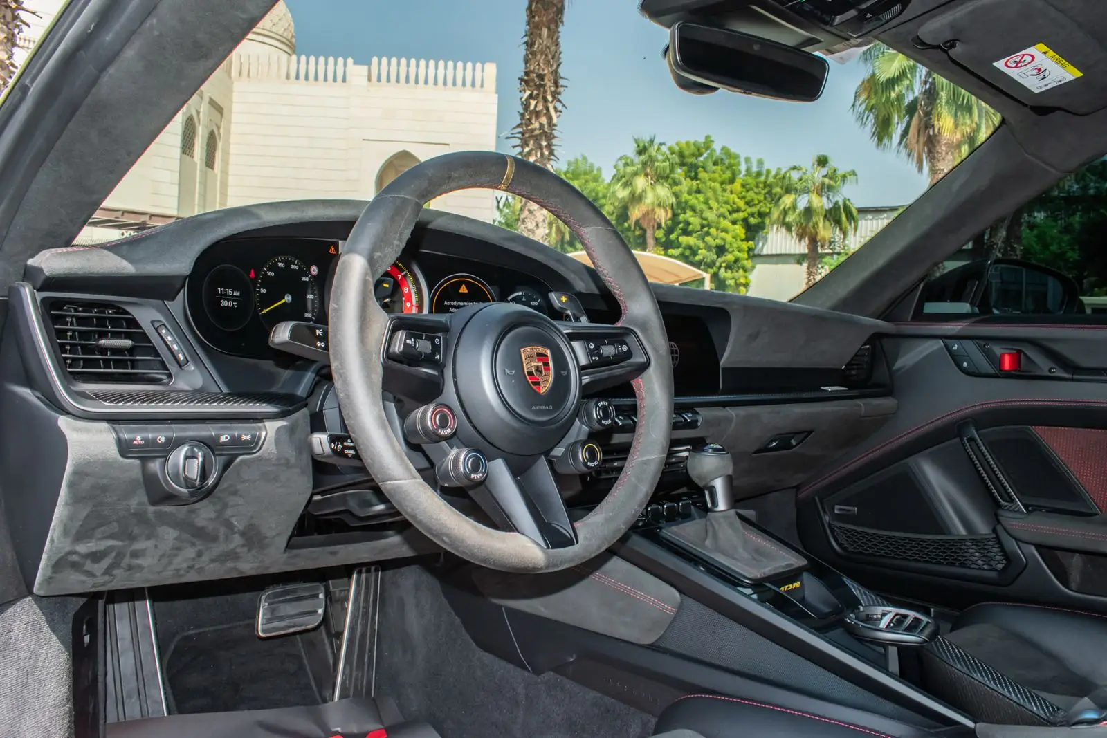 2023 Porsche 911 GT3 RS Grey Rental in Dubai photo 5