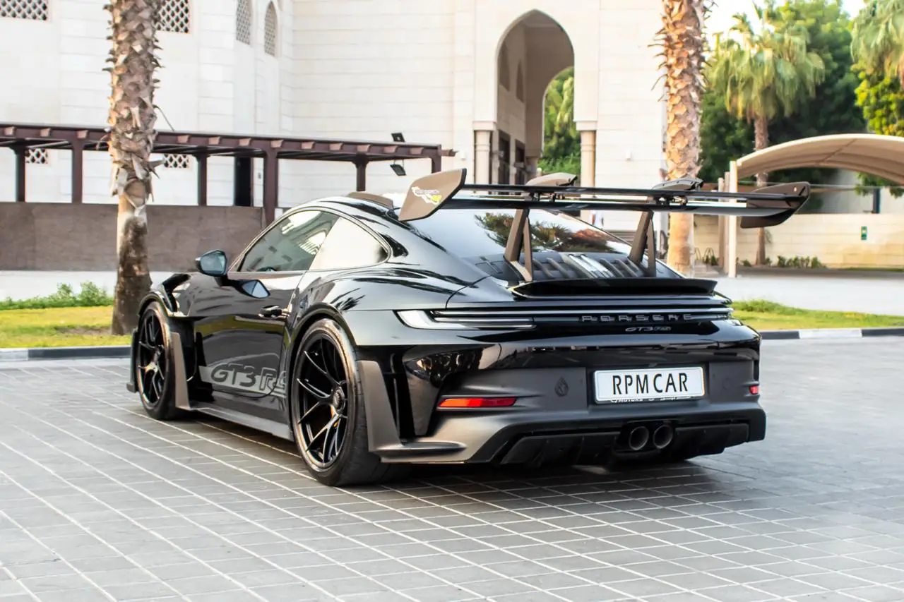 Hire 2023 Porsche 911 GT3 RS Black in Dubai photo 2