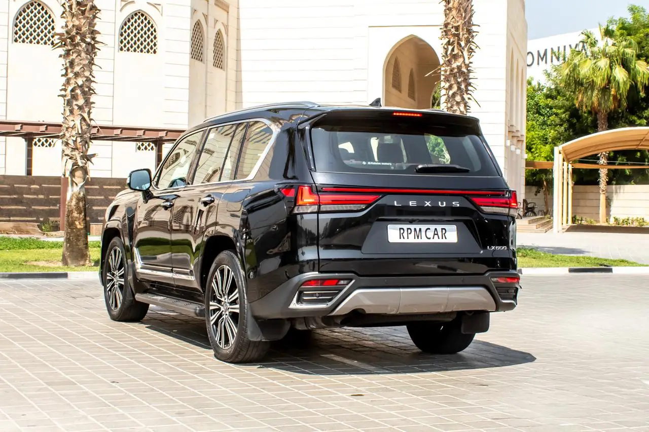 Rent 2024 Lexus LX600 Black in Dubai photo 5