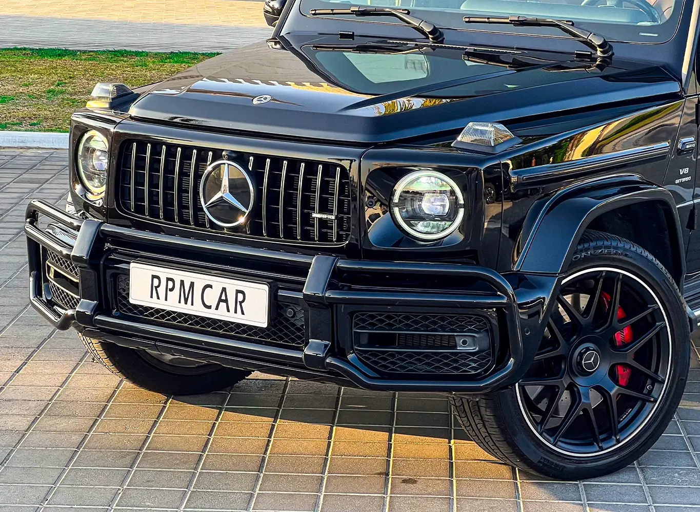 2023 Mercedes-Benz G63 AMG Black for Rent in Dubai photo 3
