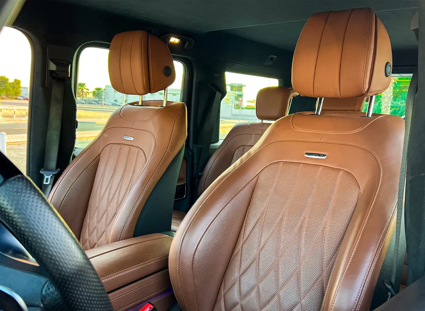 2023 Mercedes-Benz G63 AMG Black for Rent in Dubai photo 5