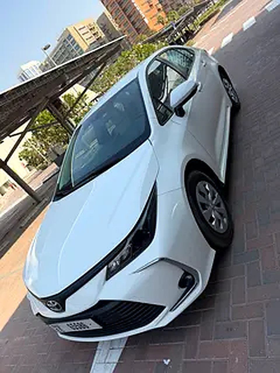 2025 Toyota Corolla for Rent in Business Bay (White, Automatic, 5 Seater, FALCON STAR) photo 2
