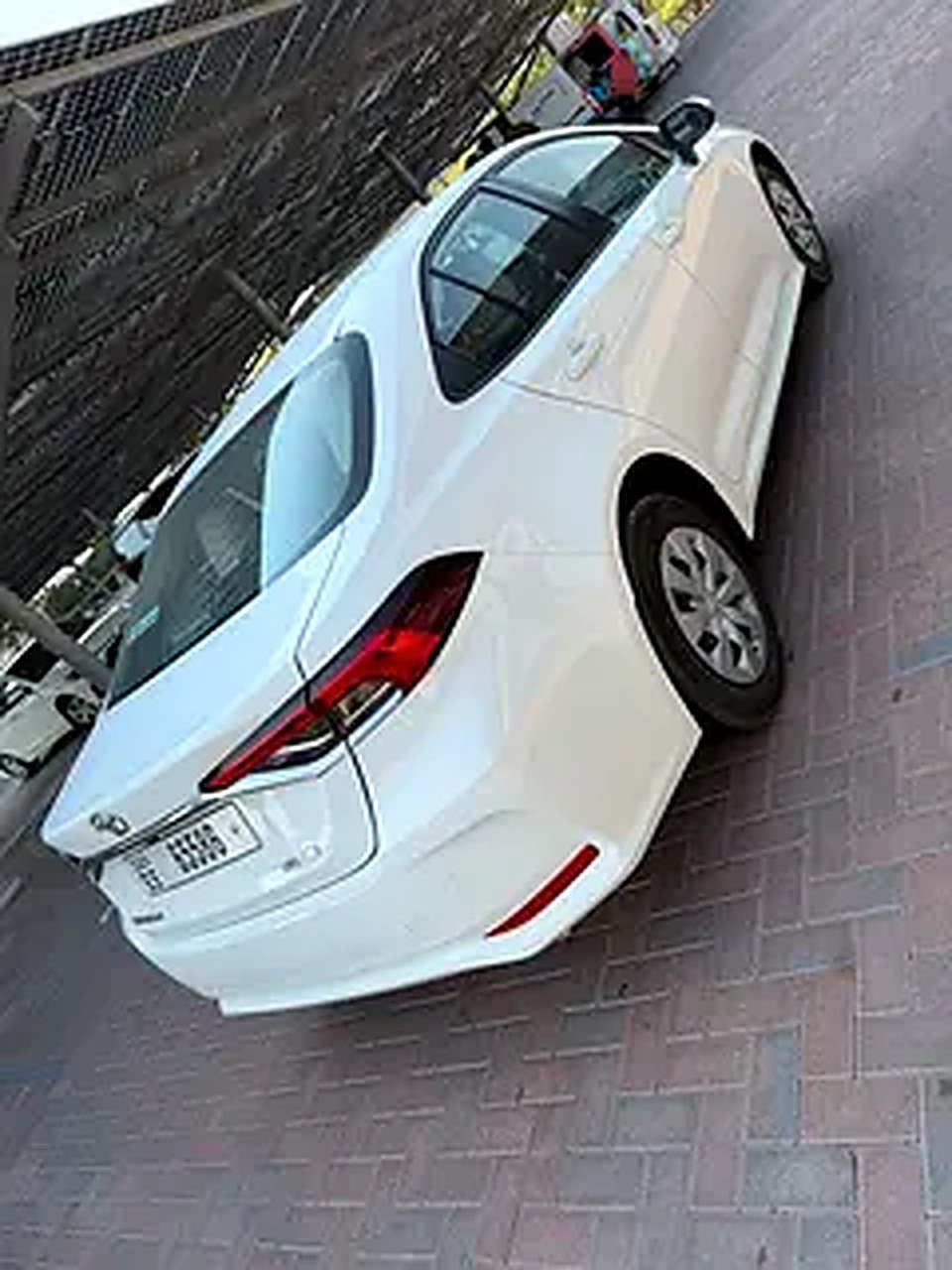 2025 Toyota Corolla for Rent in Business Bay (White, Automatic, 5 Seater, FALCON STAR) photo 4