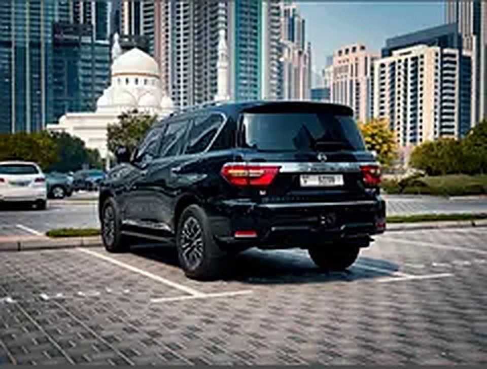 2023 Nissan Patrol for Rent in Port Saeed photo 3