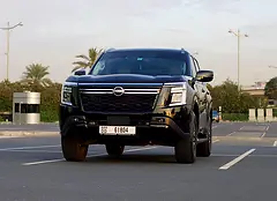 2026 Nissan Patrol for Rent in Port Saeed (Black, Automatic, 8 Seater) rental in Port Saeed, Dubai