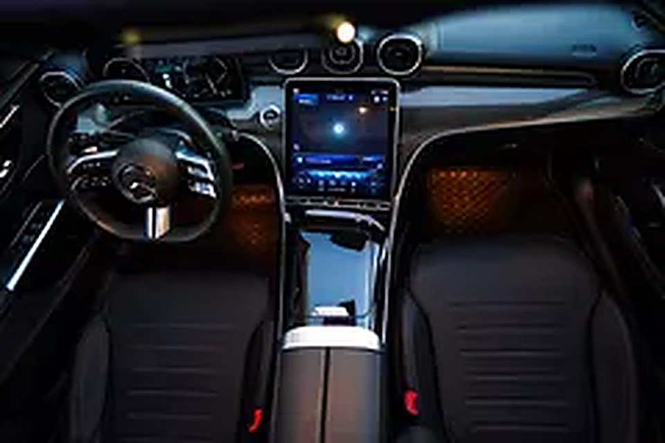 2024 Mercedes-Benz C-Class for Rent in Al Jaddaf (White) photo 5