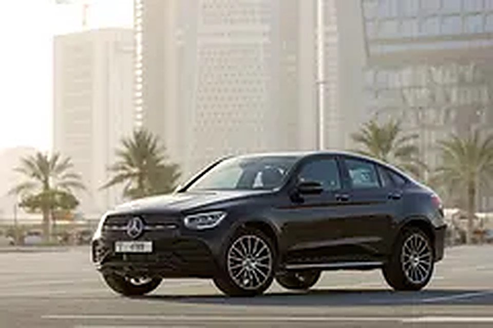 2022 Mercedes-Benz GLC Coupe for Rent in Business Bay rental in Business Bay, Dubai