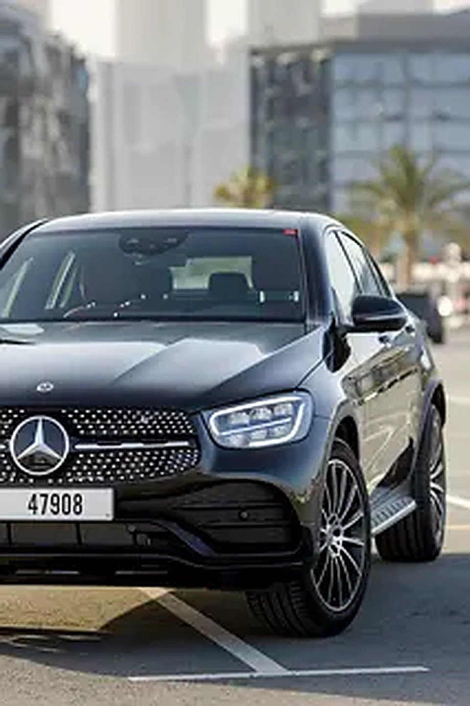 2022 Mercedes-Benz GLC Coupe for Rent in Business Bay photo 3