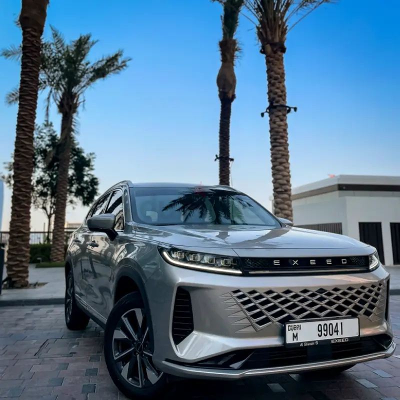2026 Exeed LX for Rent in Downtown Dubai (Silver) photo 2