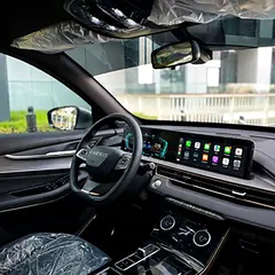 2026 Exeed LX for Rent in Downtown Dubai (Silver) photo 3