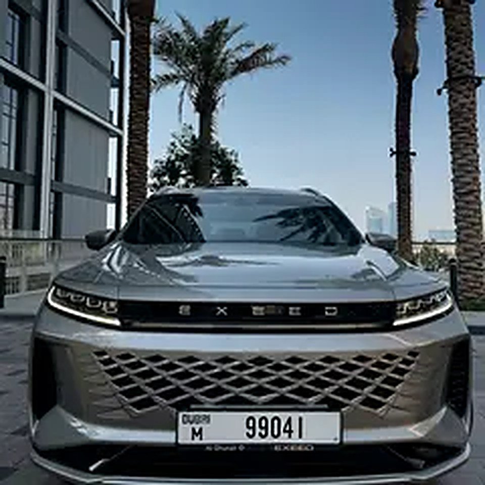 2026 Exeed LX for Rent in Downtown Dubai (Silver) photo 4