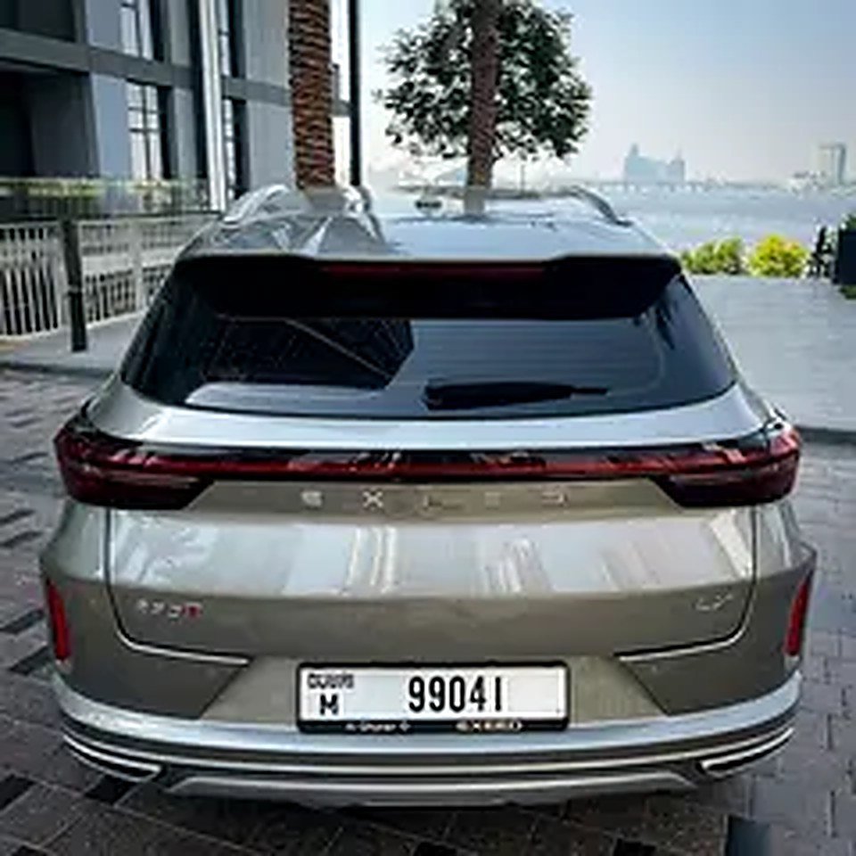 2026 Exeed LX for Rent in Downtown Dubai (Silver) photo 5