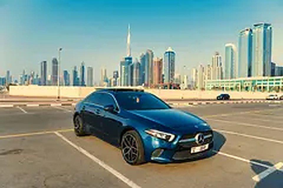 2022 Mercedes-Benz A-Class for Rent in Azizi Riviera rental in Azizi Riviera, Dubai