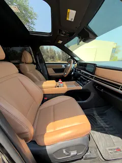 Hire 2025 Hyundai Santa Fe in Palm Jumeirah — No-Deposit Options Available photo 3