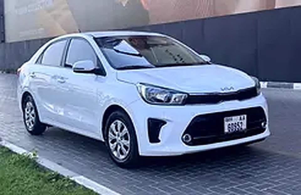 2025 Kia Pegas for Rent in Azizi Riviera rental in Azizi Riviera, Dubai