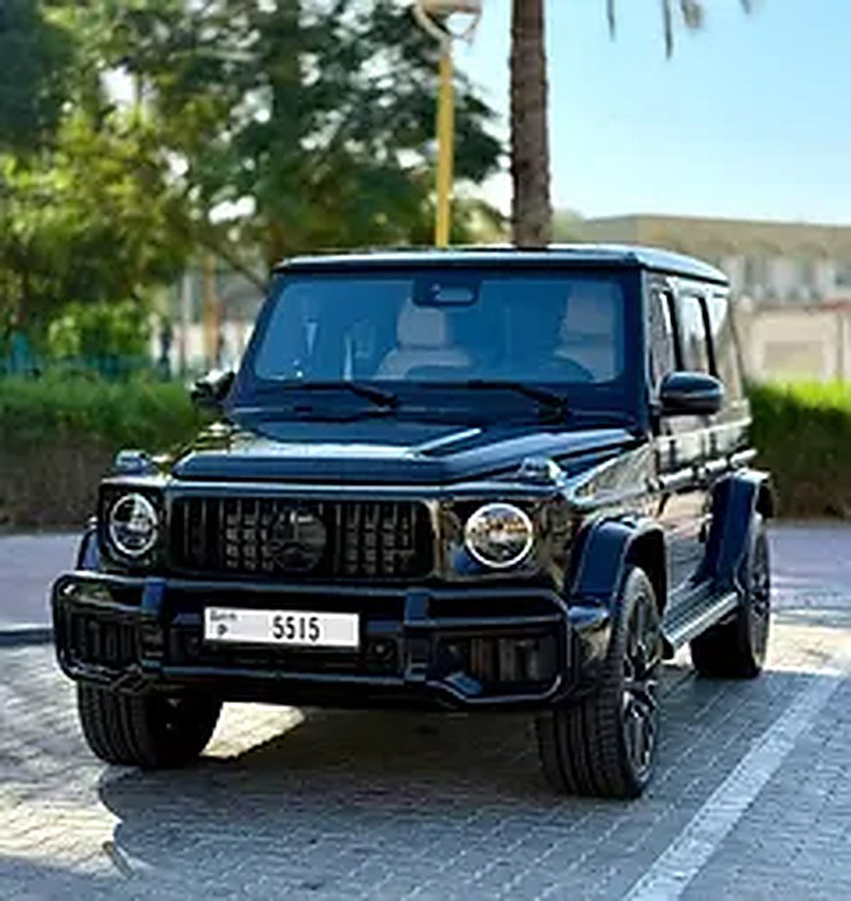 2025 Mercedes-Benz G-Class for Rent in Central Park (Black, Automatic, 5 Seater, Dream Drives) rental in Central Park, Dubai