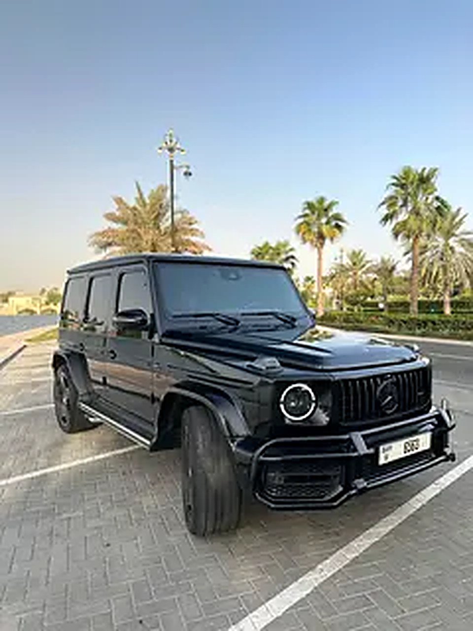 2023 Mercedes-Benz G-Class for Rent in Central Park (Black) rental in Central Park, Dubai